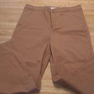 Brixton Women's Brown Straight Leg Pants